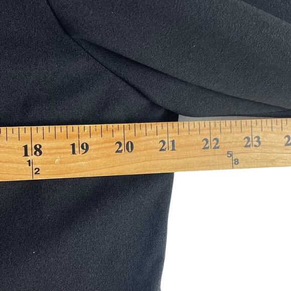 Dennis Basso Women's Luxe Crepe Bracelet Jacket Black - Size 12 NWT - Picture 5 of 10